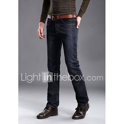 Mens Fashion Slim Jeans Pants