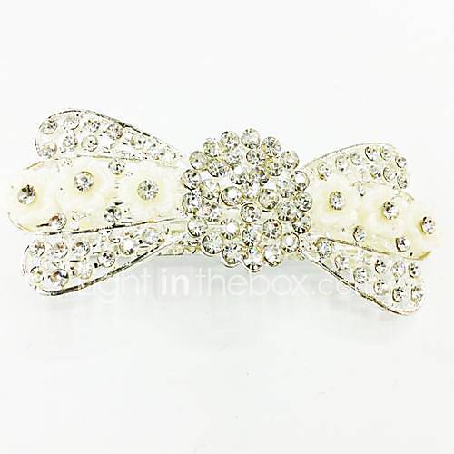 Fashion Bling Shinning Diamond Bow knot for Women Hairpin Jewelry Accessories