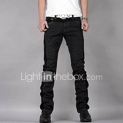 Mens Fashion Slim Jeans Pants