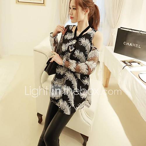 Womens Long Sleeved Shirts Plumage