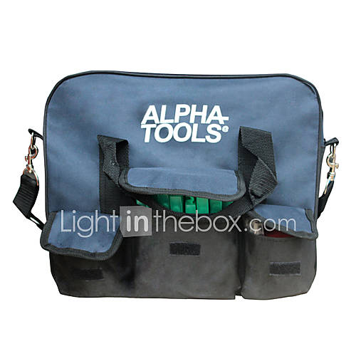 (363213) Mylon Blue Three Pocket Tool Bags