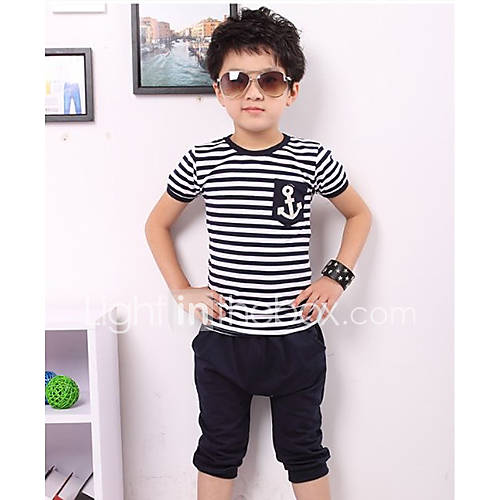 Boys Leisure Suit With Long Sleeves Sport Clothing Sets