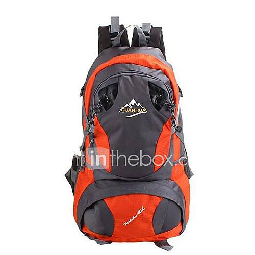 Outdoors Nylon Multicolor Waterproof 40L Sport Camping Backpack