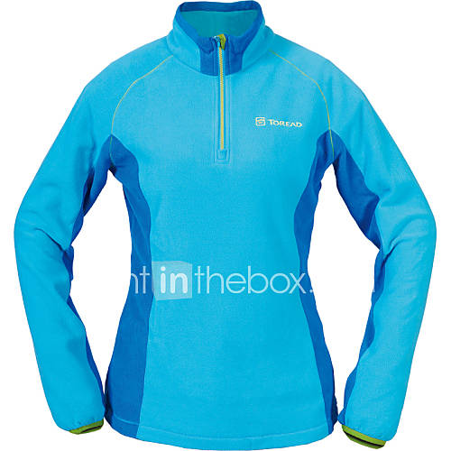 TOREAD WomenS Ultralight Fleece Jacket   Blue (Assorted Size)