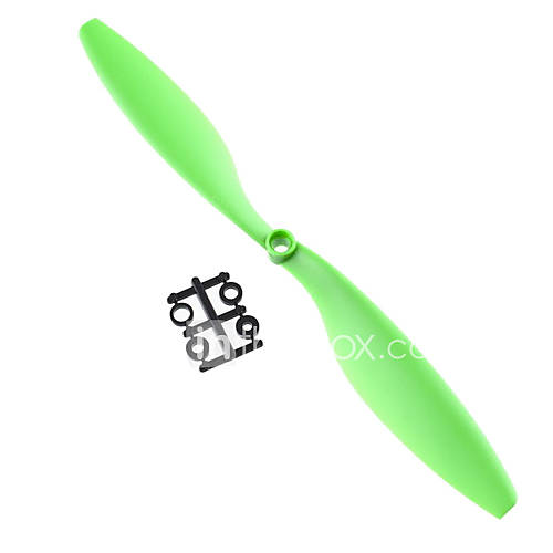 A pack of 10x4.5 Electric Propellers with 4 Gaskets(Green)