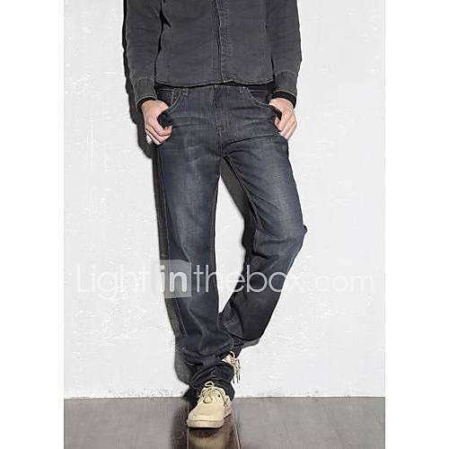 Mens Fashion Slim Jeans Pants