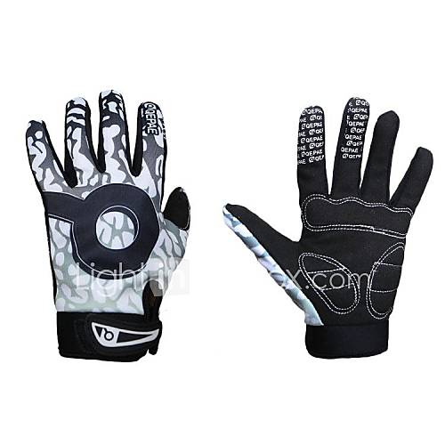 Cycling Silica Gel Anti skid Full Finger Gloves