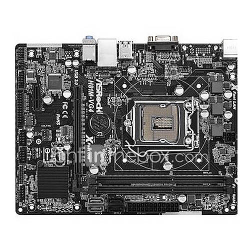 H81M VG4 LGA1150 Intel H81 DDR3 SATA3 USB3.0 GbE MicroATX Motherboard