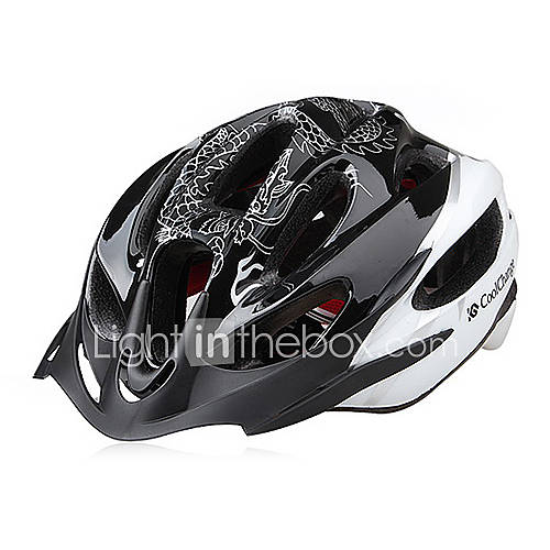 CoolChange White EPS Material Integrally molded Cycling Helmet