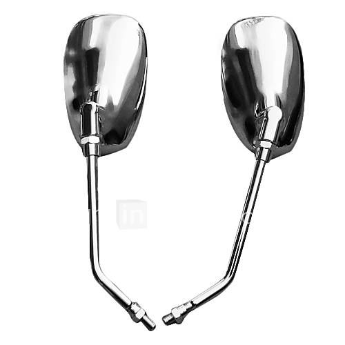 Original Motorcycle Parts Electroplating Rearview Mirror (Silver Pair)