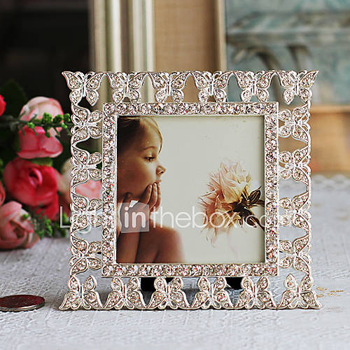 Modern Style Butterfly Metal Picture Frame