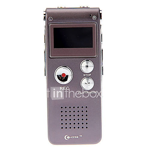 Stereo High Quality 8GB Volume Control LCD Screen Digital Voice Recorder