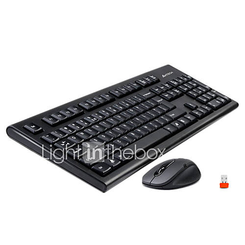 7100H 2.4G Wireless Optical Waterproof Keyboard Mouse Suit