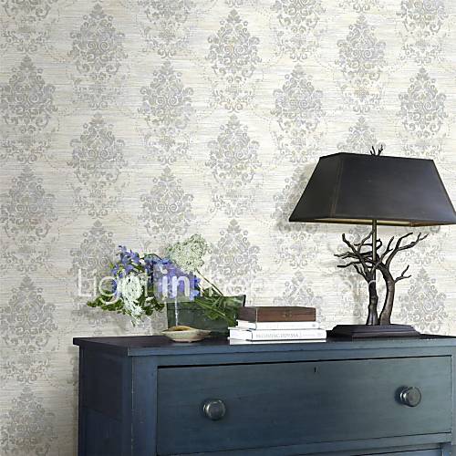 Contemporary Floral Non Woven Wallpaper