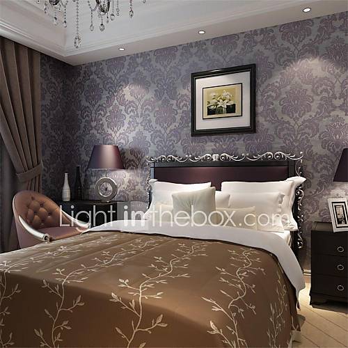 Contemporary Floral 70cm Non Woven Wallpaper