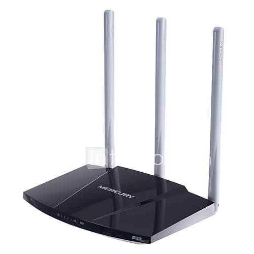 Mercury Mw316R Wall 300M Wireless Three Antenna Unlimited Router