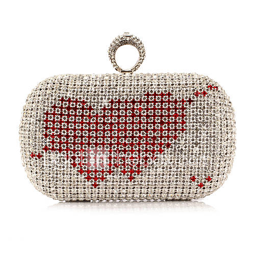 Polyester Wedding/Special Occation Clutches/Evening Handbags With Rhinstones(More Colors)