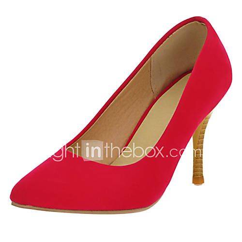 Leatherette Womens Stiletto Heel Heels Pumps/Heels Shoes (More Colors)