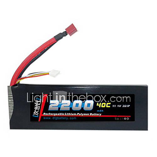 DLG 11.1V 2200mAh Li Po Battery(T Plug)