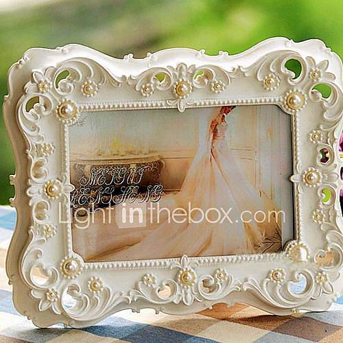 6Modern European Style Pearl Metal Picture Frame