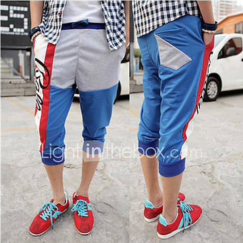 Mens Trousers Cola Color Pants