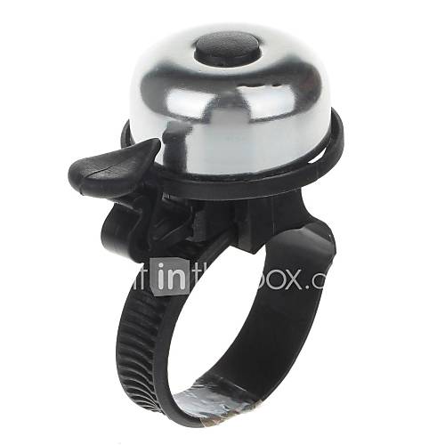 Remind Function Silver Bicycle Aluminum Alloy Bell