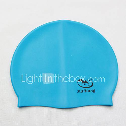 Childrens Waterproof Swim Cap (Pure Color)