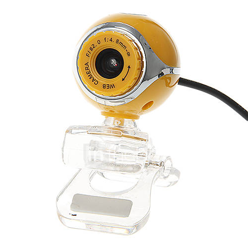 Egg Shaped Portable 8 Megapixel Webcam with Mic