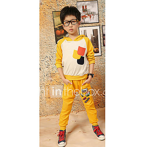 BoyS Long Sleeve Sportswear Leisure Big Boy Clothing Sets