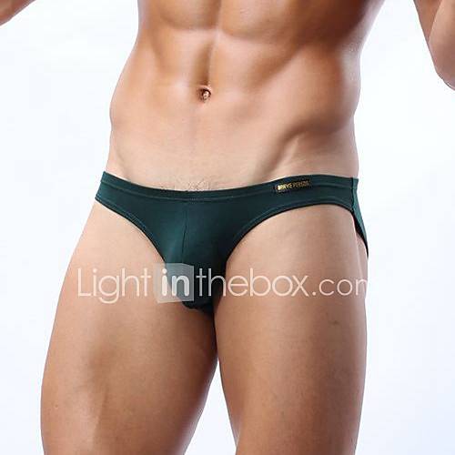 Mens Model Close Fit Green Panties