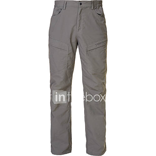 TOREAD MenS Quick Dry Trousers   Gray (Assorted Size)