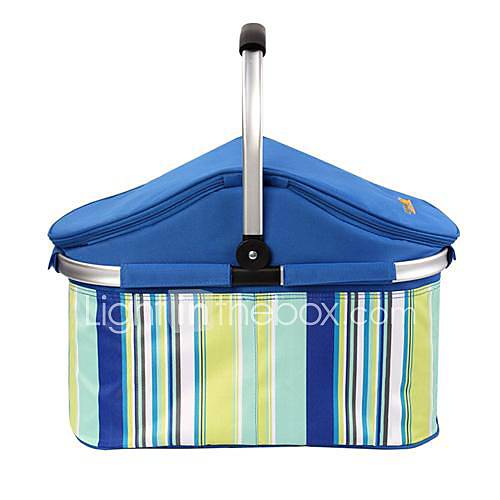 APOLLO Outdoor Blue foil Camping Picnic Basket 35L(442534)