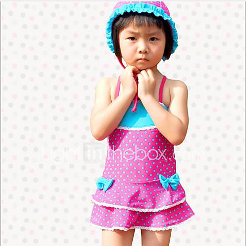 Girls Rainbow Stripe Swimwear