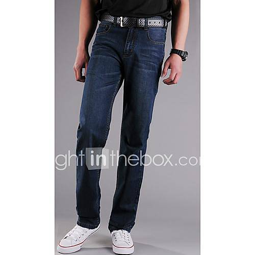 Mens Fashion Slim Jeans Pants