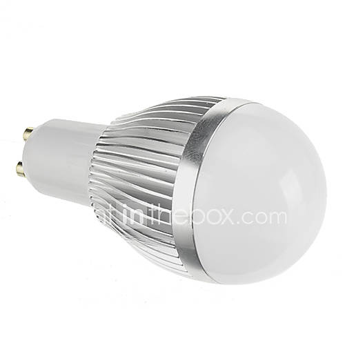 GU10 3W COB 167LM 2866K Warm White Light LED Globe Bulb  Silver (95 265V)