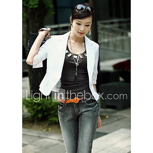 Womens Casual Fitted Blazer