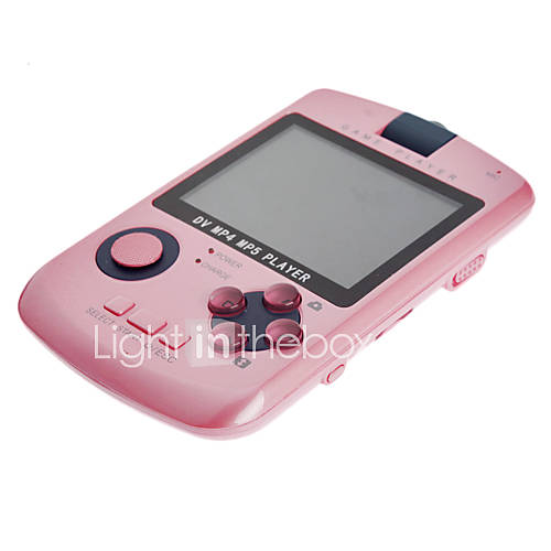2.8 Inch LCD Screen Portable Game Player MP4 Player with Camera Support TF Card (2GB)