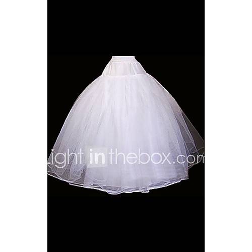 Oganza Ball Gown Two Tier Floor Length Petticoats