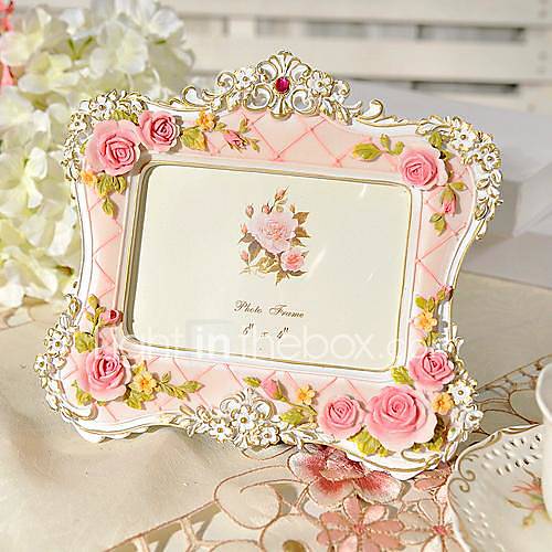 6Modern European Style Pearl Polyresin Picture Frame