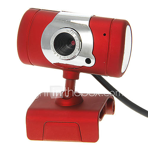 Rectangle Shaped Desktop 8 Megapixel Webcam with Mic