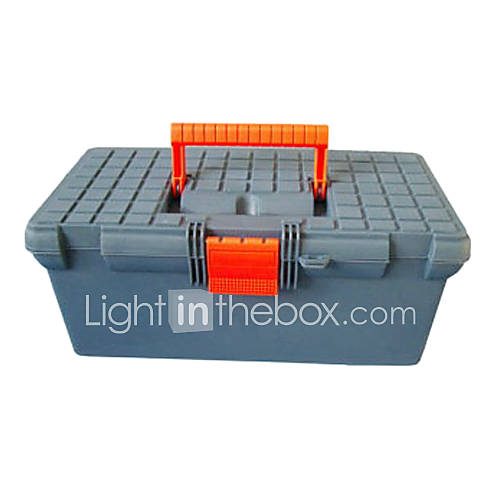 (402118) Plastic Assorted Color Tool Boxes