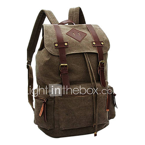 Leisure Canvas Backpack Bags Casual Rucksack J104