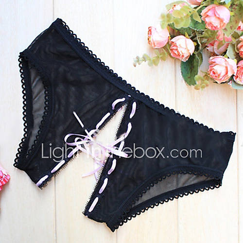 Womens Sexy Black Panty