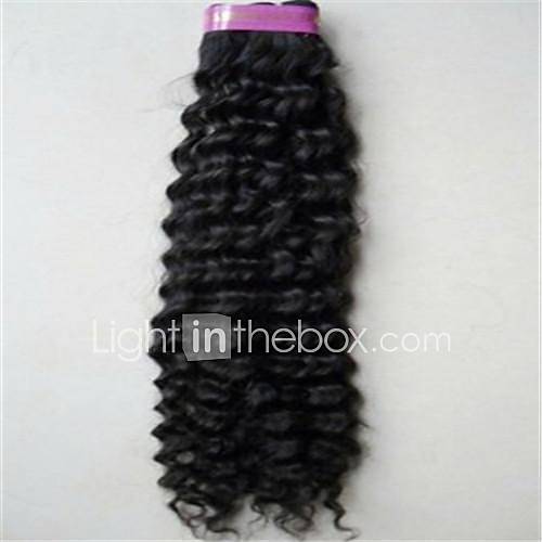 Popular Malaysian Deep Wave Weft 100% Remy Human Hair Mixed Lengths 10 1214