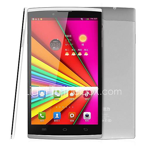 CHUWI VX1 3G Quad Core Phablet MTK8382 7.0 Inch IPS OGS Screen 1280 x 800 8GB