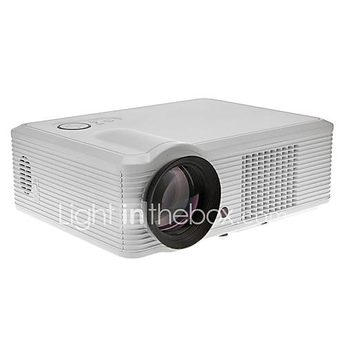 Full 1080P HD LED 33 5TFT LCD Home Projector with AV VGA