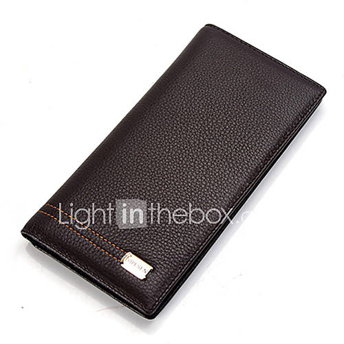 MenS Leather Long Wallet