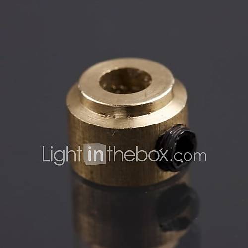 3.1mm Round File Brass Fixed Model Aircraft Remote Control Aircraft Landing Gear Wheels with Foreign