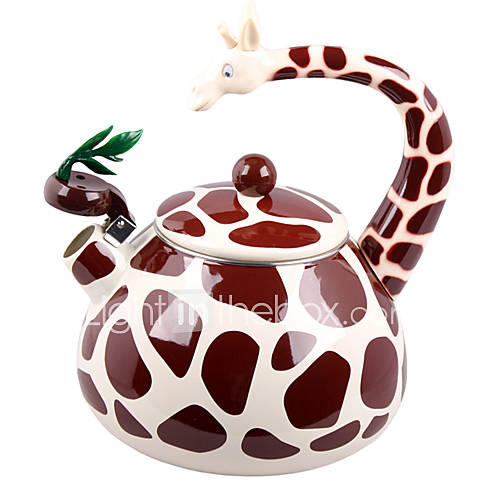 Giraffe Patterned Teapot, Porcelain 45oz