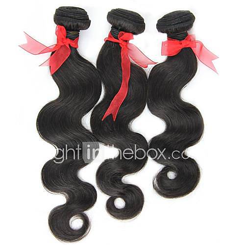 Longlasting Brazilian Loose Wave Weft 100% Virgin Remy Human Hair Extensions 30 Inch 3Pcs